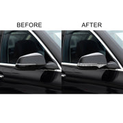 For BMW F10 5 Series 2011-2017 Car Rearview Mirror Anti-collision Diamond Decorative Sticker, Left and Right Drive