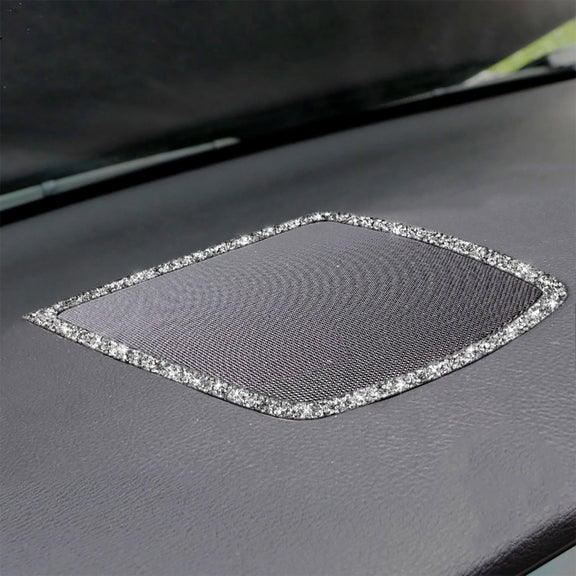 For BMW F07 2010-2016 Car Big Speaker Frame Diamond Decorative Sticker, Left and Right Drive