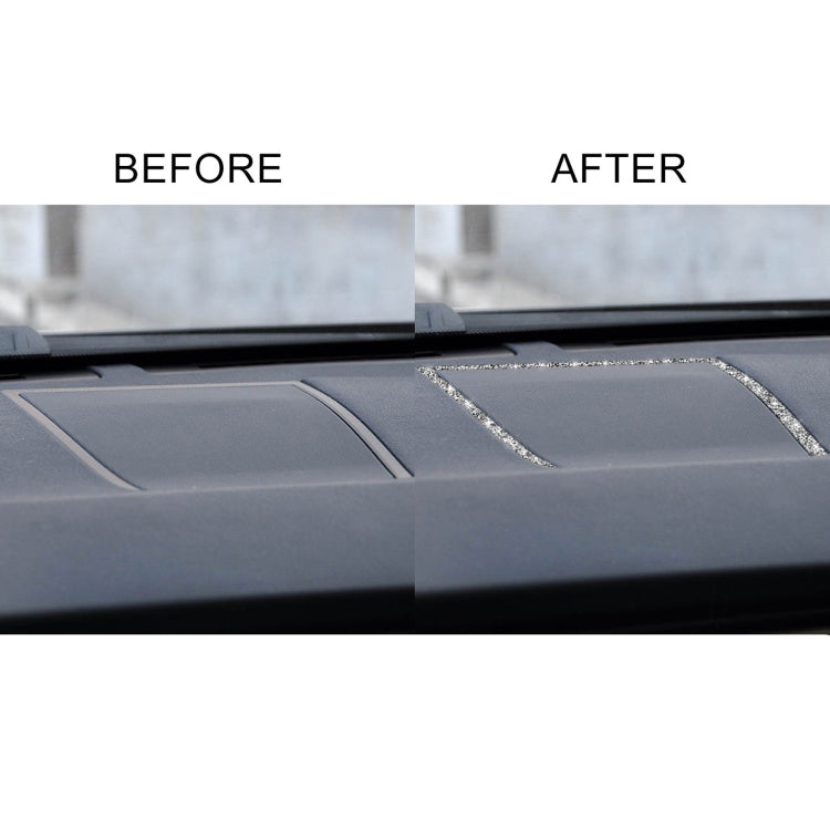 For BMW F07 2010-2016 Car Big Speaker Frame Diamond Decorative Sticker, Left and Right Drive