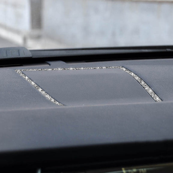 For BMW F07 2010-2016 Car Big Speaker Frame Diamond Decorative Sticker, Left and Right Drive