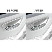 For BMW F10 5 Series 2011-2017 Car Door Handle Frame Diamond Decorative Sticker, Left and Right Drive