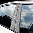 For BMW F10 5 Series 2011-2017 Car B-pillar Frame Diamond Decorative Sticker, Left and Right Drive - Car Interior Mouldings by PMC TechLife | Online Shopping South Africa | PMC TechLife | Buy Now Pay Later Mobicred