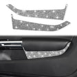 For Ford Mustang 2015-2020 Car Front Door Panel Diamond Decoration Sticker, Left and Right Drive - Car Interior Mouldings by PMC TechLife | Online Shopping South Africa | PMC TechLife | Buy Now Pay Later Mobicred