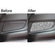 For Ford Mustang 2015-2020 Car Rear Door Panel Diamond Decoration Sticker, Left and Right Drive