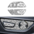 For Ford Mustang 2015-2020 Car Seat Adjustment Button Diamond Decoration Sticker, Left Drive - Car Interior Mouldings by PMC TechLife | Online Shopping South Africa | PMC TechLife | Buy Now Pay Later Mobicred