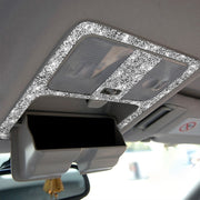 For Nissan 350Z 2003-2009 Car Reading Light Diamond Decorative Sticker,Left and Right Drive Universal