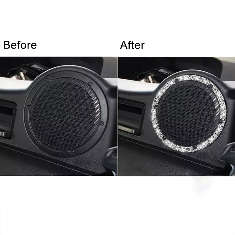 For Nissan 350Z 2003-2009 Car DVD Player Diamond Decorative Sticker,Left and Right Drive Universal