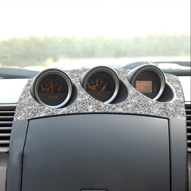For Nissan 350Z 2003-2009 Car Radio Air Conditioner Console Diamond Decorative Sticker, Right Drive