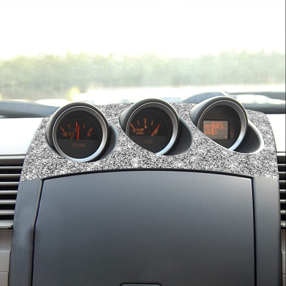 For Nissan 350Z 2003-2009 Car Radio Air Conditioner Console Diamond Decorative Sticker, Right Drive