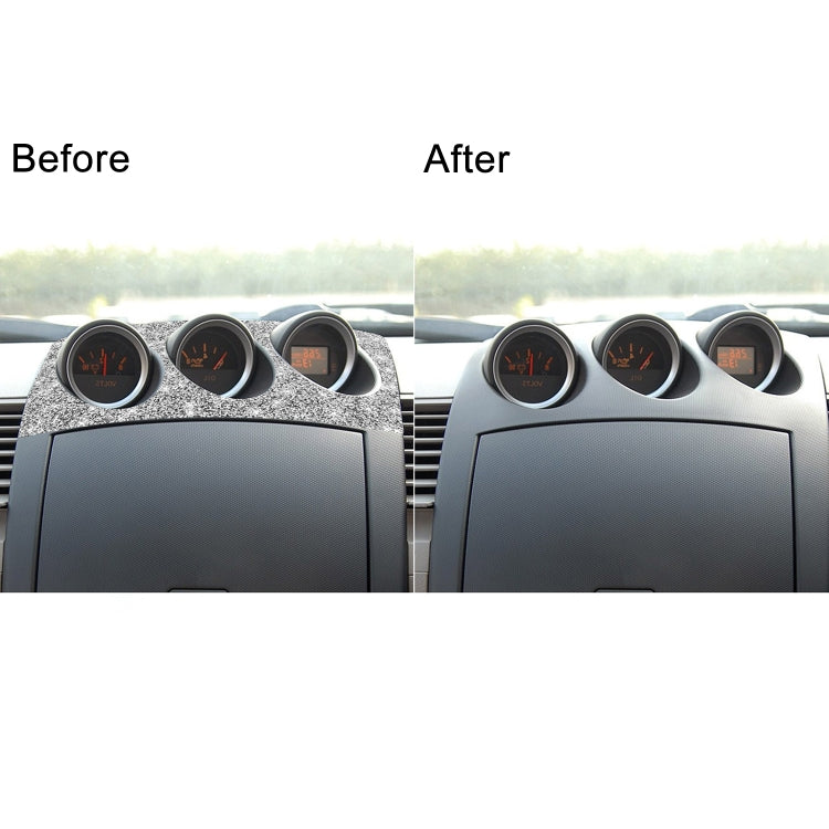For Nissan 350Z 2003-2009 Car Radio Air Conditioner Console Diamond Decorative Sticker, Right Drive