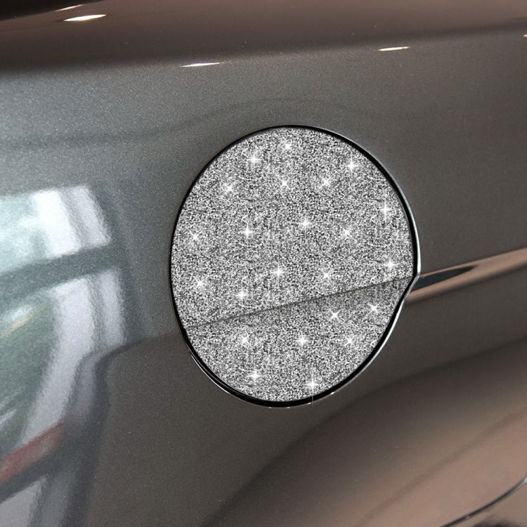 For Ford Mustang 2015-2020 Car Fuel Tank Cap Diamond Decoration Sticker, Left and Right Drive