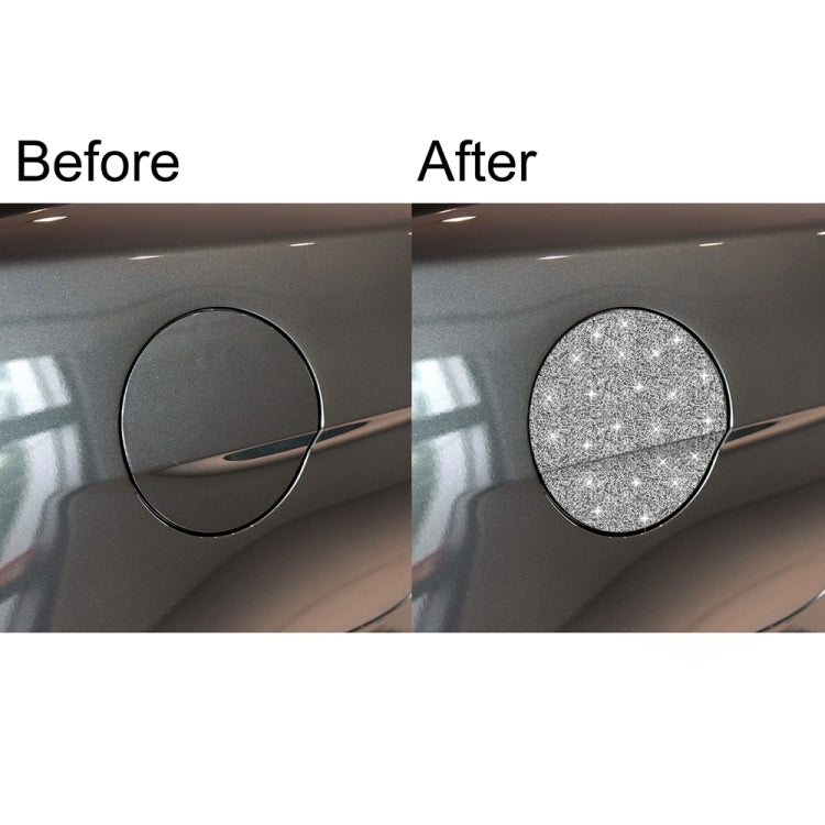For Ford Mustang 2015-2020 Car Fuel Tank Cap Diamond Decoration Sticker, Left and Right Drive