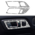 For Ford Mustang 2015-2020 2pcs Car Door Inner Handle Panel Diamond Decoration Sticker, Left Drive - free shipping - PMC TechLife - Order now!