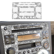 For Nissan 350Z 2003-2009 Car CD Radio Play Panel Diamond Decorative Sticker,Left and Right Drive Universal - free shipping - PMC TechLife - Order now!