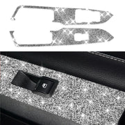 For Ford Mustang 2015-2020 Car Door Lift Panel B Diamond Decoration Sticker, Left Drive