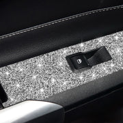 For Ford Mustang 2015-2020 Car Door Lift Panel B Diamond Decoration Sticker, Right Drive