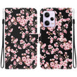 For Xiaomi Redmi Note 12 Pro Crystal Texture Colored Drawing Leather Phone Case(Plum Bossom) - free shipping - PMC TechLife - Order now!