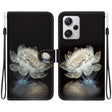 For Xiaomi Redmi Note 12 Pro+ Crystal Texture Colored Drawing Leather Phone Case(Crystal Peony) - Xiaomi Cases by PMC TechLife | Online Shopping South Africa | PMC TechLife | Buy Now Pay Later Mobicred