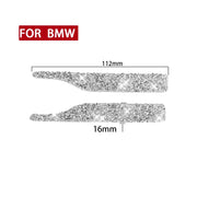 For BMW Car Rearview Mirror Anti-collision Strip Diamond Decoration Sticker, Left and Right Drive