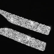 For BMW Car Rearview Mirror Anti-collision Strip Diamond Decoration Sticker, Left and Right Drive