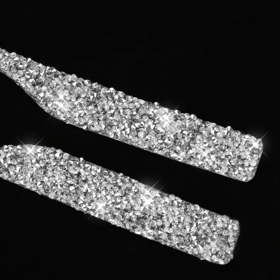 For BMW Car Rearview Mirror Anti-collision Strip Diamond Decoration Sticker, Left and Right Drive