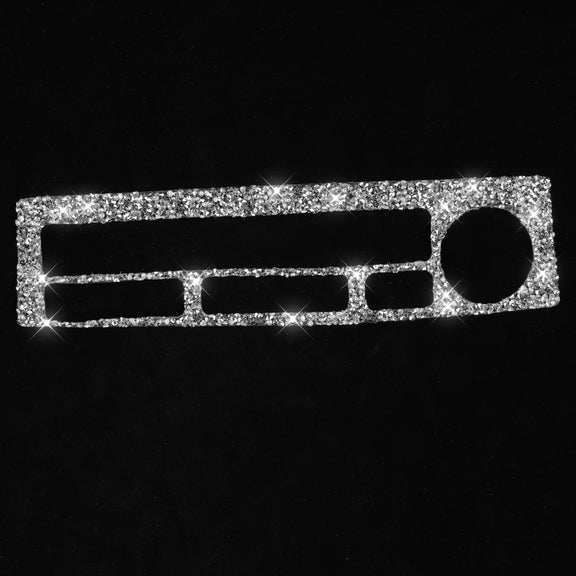 For Nissan 350Z 2003-2009 Car Navigation Key Diamond Decorative Sticker,Left and Right Drive Universal