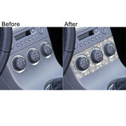 For Nissan 350Z 2003-2009 Car Air Conditioning Adjustment Diamond Decorative Sticker,Left and Right Drive Universal