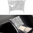 For Nissan 350Z 2003-2009 2pcs Car Rear Of Center Console Diamond Decorative Sticker, Left Drive - free shipping - PMC TechLife - Order now!