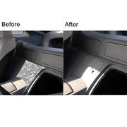 For Nissan 350Z 2003-2009 2pcs Car Rear Of Center Console Diamond Decorative Sticker, Right Drive