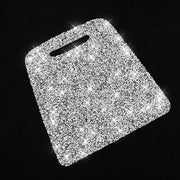 For Mercedes-Benz GLA 2015-2018 Car Central Control Storage Box Cover Diamond Decoration Sticker, Left and Right Drive