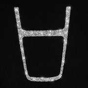 For Mercedes-Benz GLA 2015-2018 Car Central Control Storage Box Outer Frame Diamond Decoration Sticker, Left and Right Drive