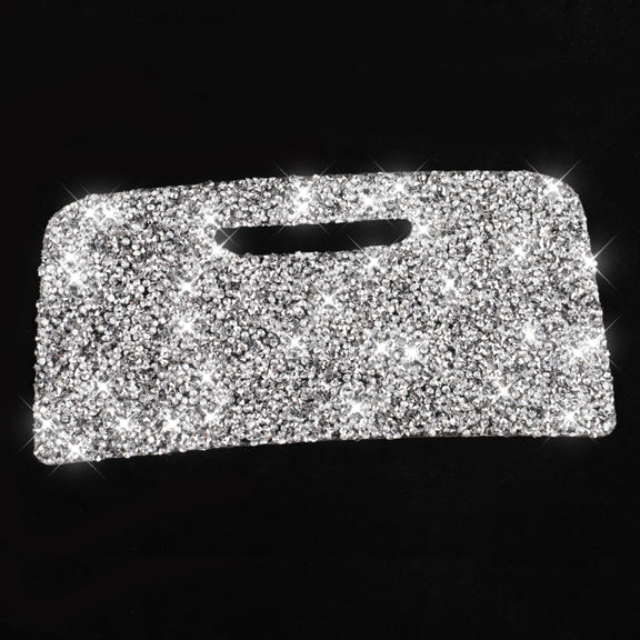 For Mercedes-Benz GLA 2015-2018 Car Central Control Storage Box Panel Diamond Decoration Sticker, Left and Right Drive