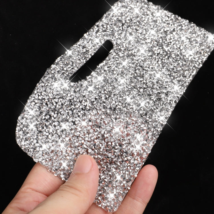 For Mercedes-Benz GLA 2015-2018 Car Central Control Storage Box Panel Diamond Decoration Sticker, Left and Right Drive