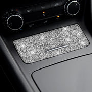 For Mercedes-Benz GLA 2015-2018 Car Central Control Storage Box Panel Diamond Decoration Sticker, Left and Right Drive