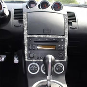 For Nissan 350Z 2003-2009 Car Navigation Frame Diamond Sticker,Left and Right Drive Universal