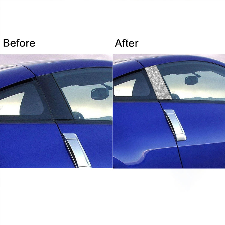 For Nissan 350Z 2003-2009 2pcs Car B Pillar Diamond Sticker,Left and Right Drive Universal
