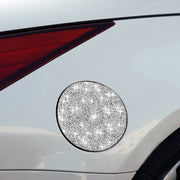 For Nissan 350Z 2003-2009 Car Fuel Tank Cap Diamond Sticker,Left and Right Drive Universal