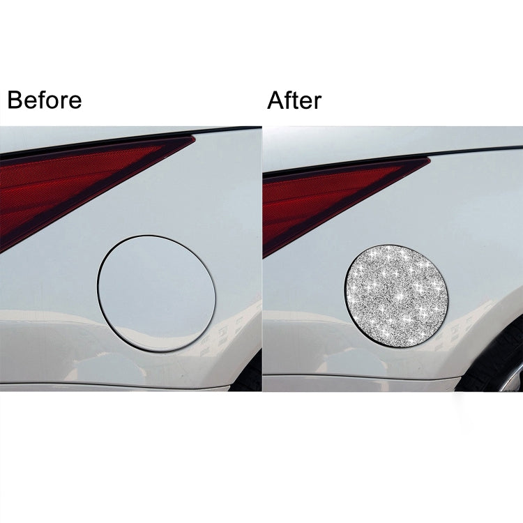 For Nissan 350Z 2003-2009 Car Fuel Tank Cap Diamond Sticker,Left and Right Drive Universal