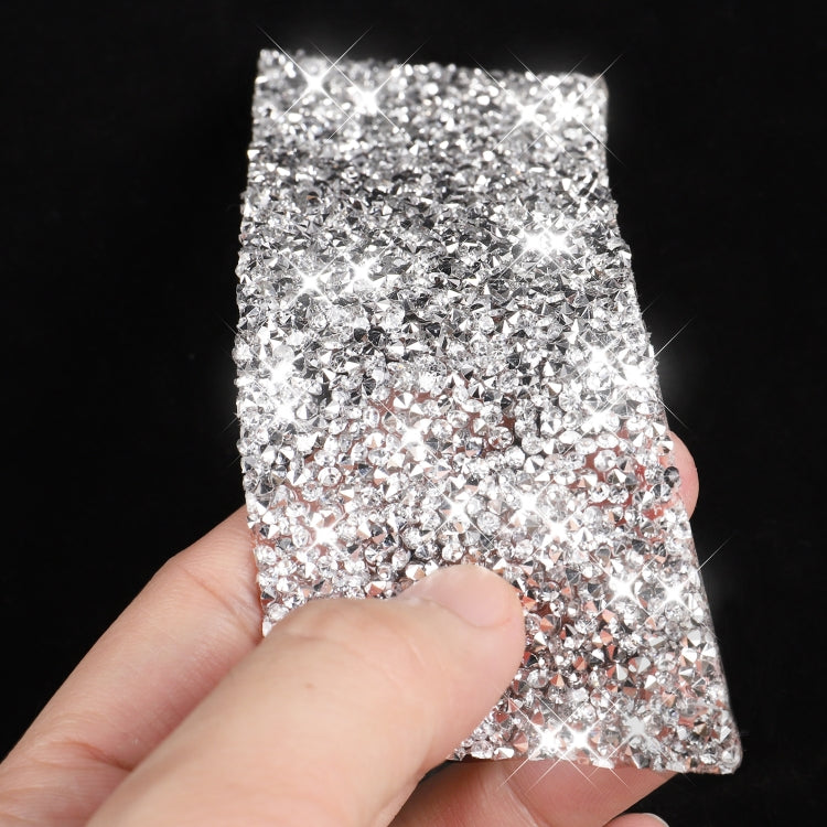 For Nissan 350Z 2003-2009 6pcs Car Door Outer Handle Diamond Decorative Sticker, Left Drive