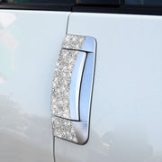For Nissan 350Z 2003-2009 6pcs Car Door Outer Handle Diamond Decorative Sticker, Left Drive