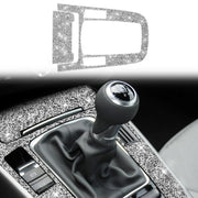 For Audi A4L / A5 / Q5 Car Gear Panel A Diamond Decoration Sticker, Left and Right Drive