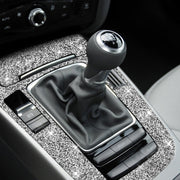 For Audi A4L / A5 / Q5 Car Gear Panel A Diamond Decoration Sticker, Left and Right Drive