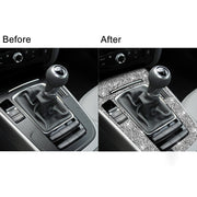 For Audi A4L / A5 / Q5 Car Gear Panel A Diamond Decoration Sticker, Left and Right Drive