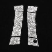 For Nissan 350Z 2003-2009 6pcs Car Door Outer Handle Diamond Decorative Sticker, Right Drive