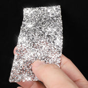 For Nissan 350Z 2003-2009 6pcs Car Door Outer Handle Diamond Decorative Sticker, Right Drive