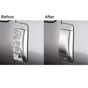 For Nissan 350Z 2003-2009 6pcs Car Door Outer Handle Diamond Decorative Sticker, Right Drive