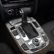 For Audi A4L / A5 / Q5 Car Gear Panel C Diamond Decoration Sticker, Left and Right Drive