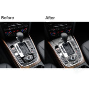 For Audi A4L / A5 / Q5 Car Gear Panel D Diamond Decoration Sticker, Left and Right Drive