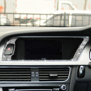 For Audi A4 / A5 / Q5 Car Navigation Outer Frame Diamond Decoration Sticker, Right Drive