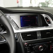 For Audi A4 / A5 / Q5 Car Navigation Outer Frame Diamond Decoration Sticker, Left Drive